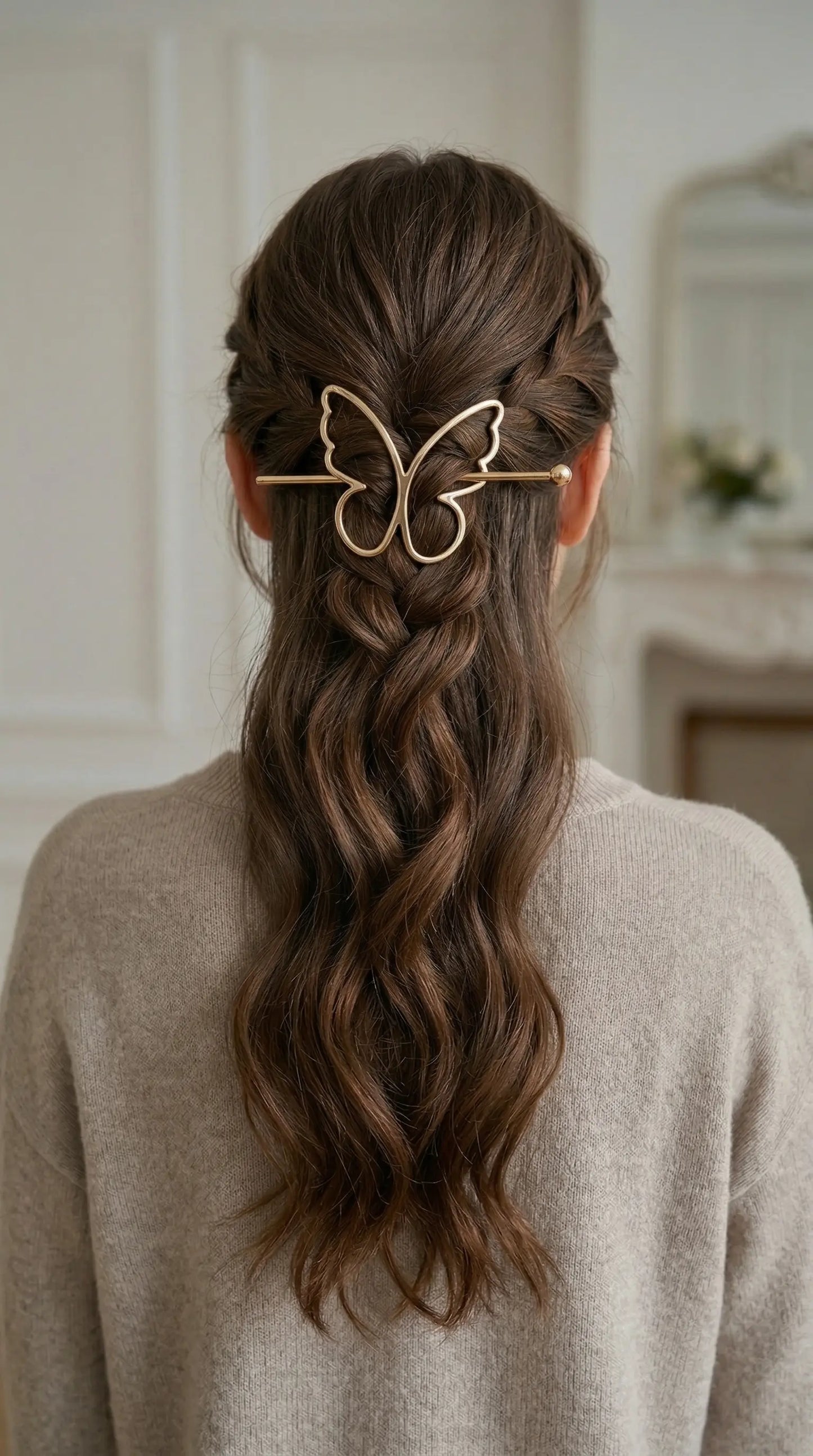 Elegant Butterfly Hair Pin