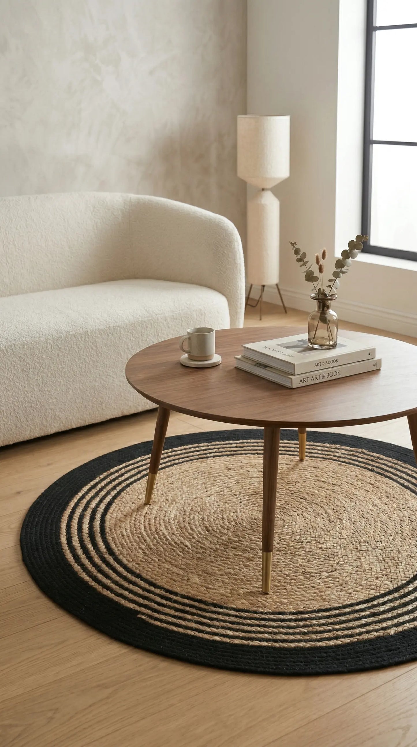 Handwoven Rug Black