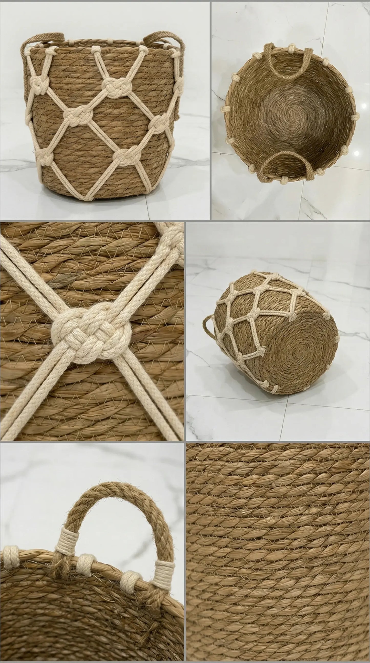 Artisan Hand Woven Rattan Basket